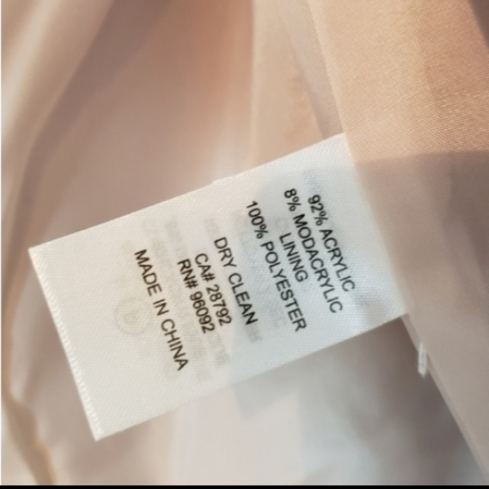 NWOT Blush Lush Faux Fur Jacket - Picture 5 of 5